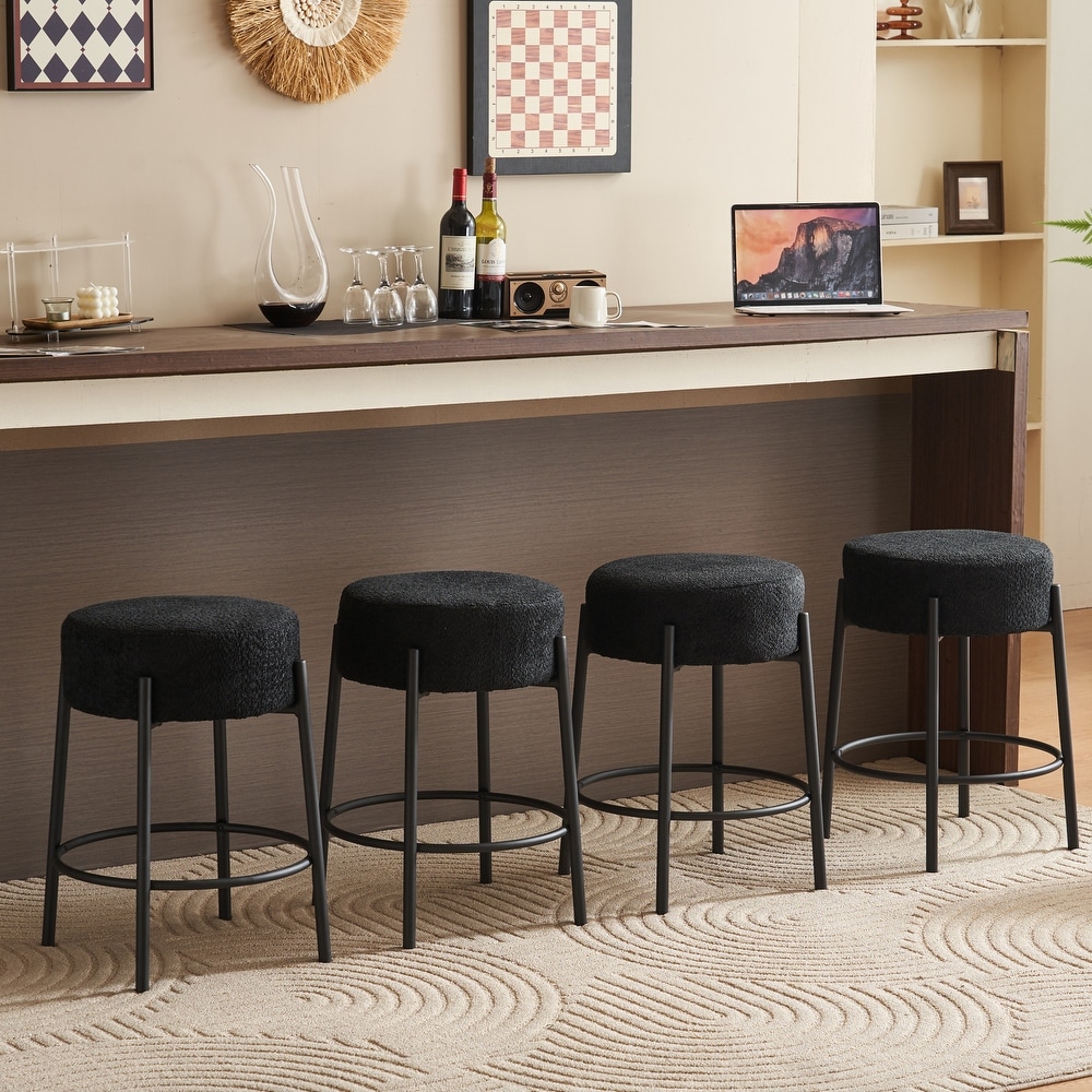 Round Counter Bar Stools 24\