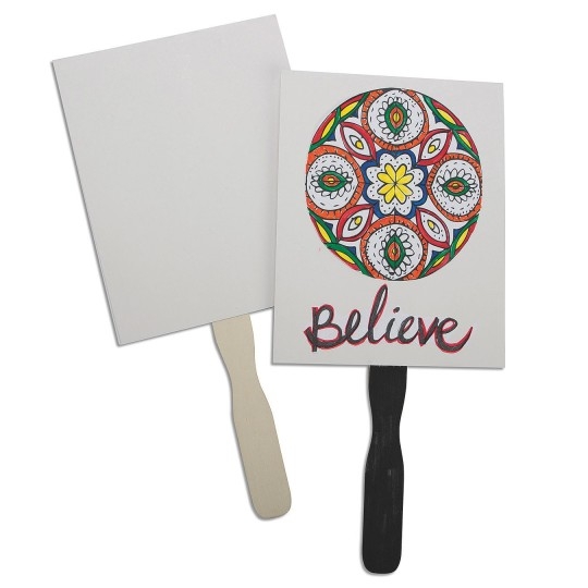 Color Me Paddle Fans (makes 24)