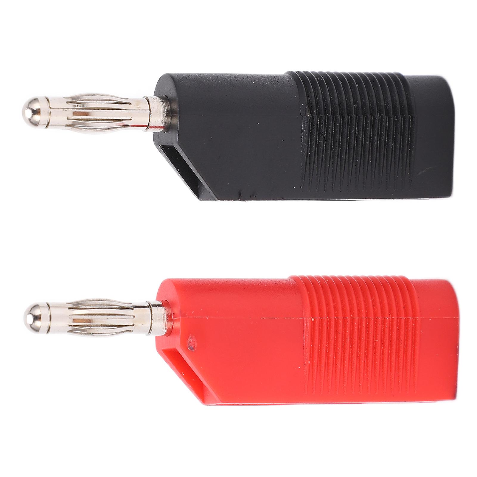 U33 4mm Soldering Free Banana Plug Large Current Mini Banana Plug Connectors For Electrical Testing