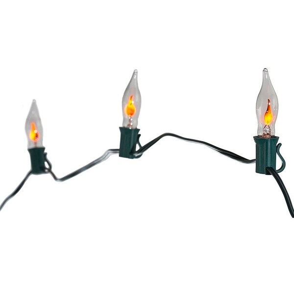 Kurt Adler UL 10Light Flicker Flame Longer Light Set