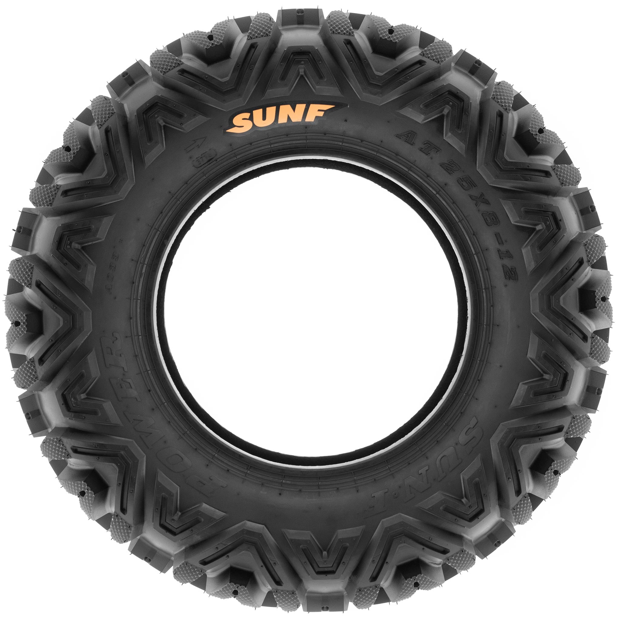 SunF ATV UTV Tires A033 25x8-12 25x8x12 6PR (Single)