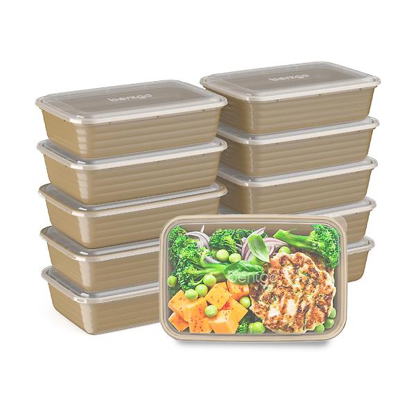 Bentgo Prep 1Compartment Meal Prep Containers