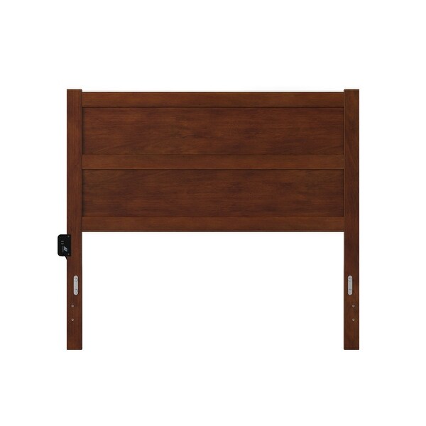 NoHo Full Headboard in Walnut - - 35356527