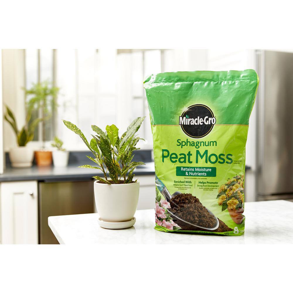 Miracle-Gro 16 Qt. Sphagnum Peat Moss (2-Pack) VB00007