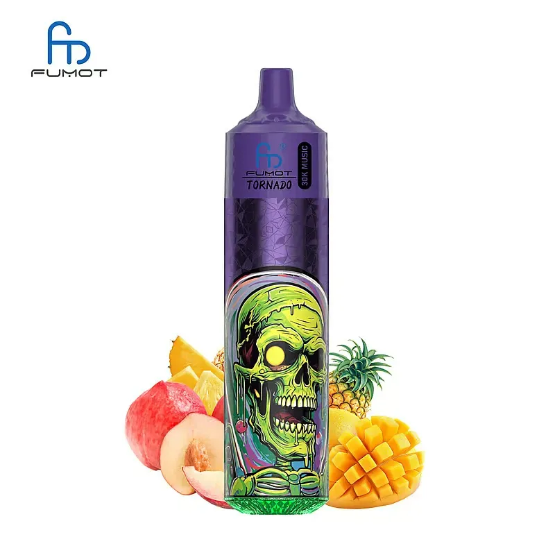 Fumot RandM Tornado 3.0000 Züge – Pfirsich-Mango-Ananas