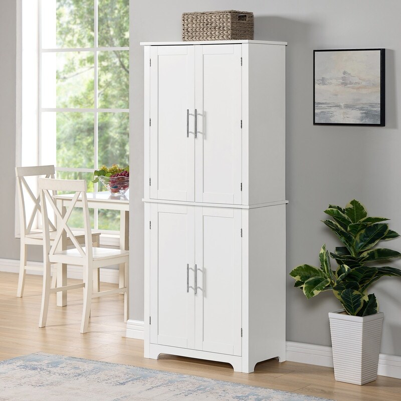 Cupboards  Freestanding Floor Storage Cabinets  Display Cabinets with open shelves