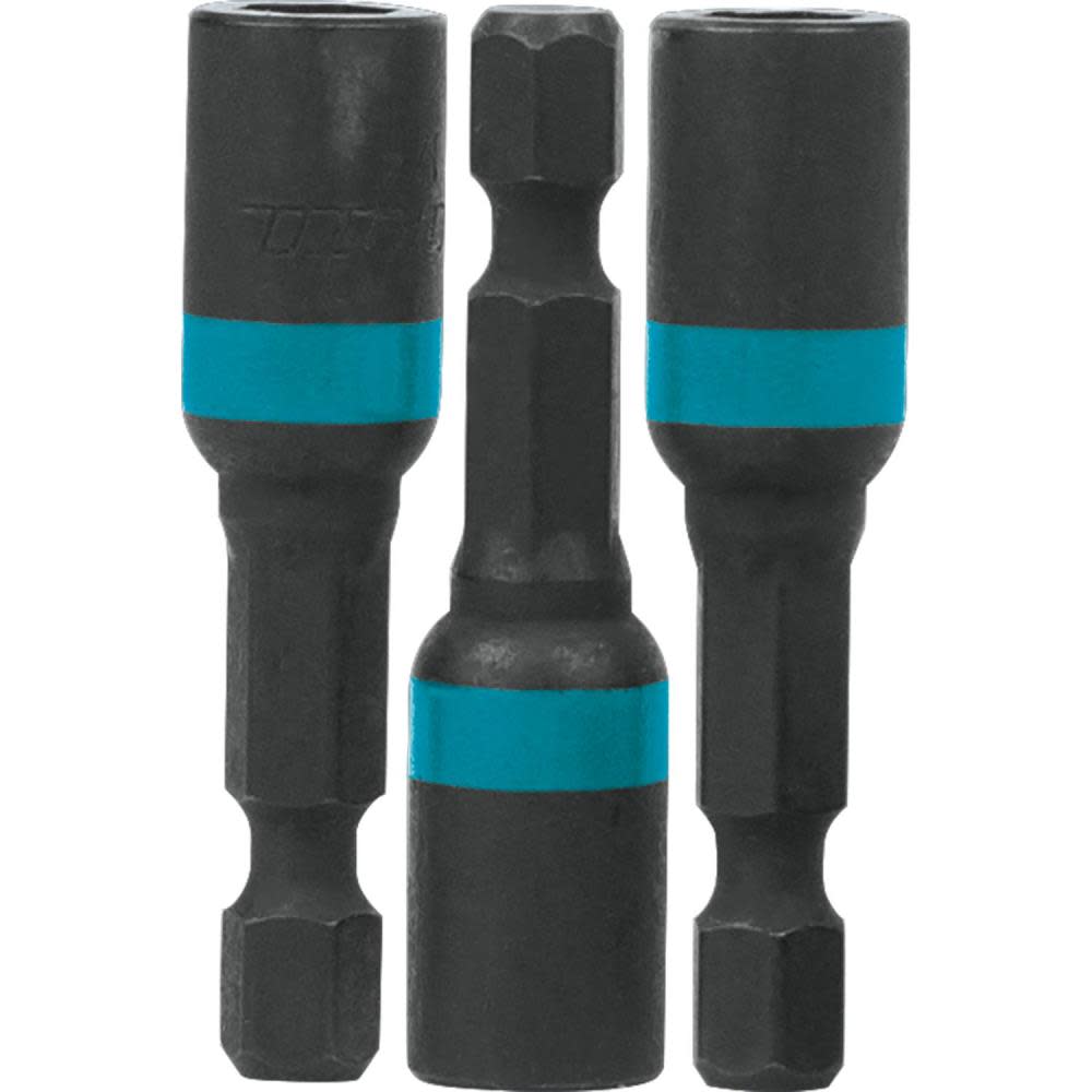 Makita Impact X 1/4 x 1-3/4 Magnetic Nut Driver 3/pk A-97645 from Makita