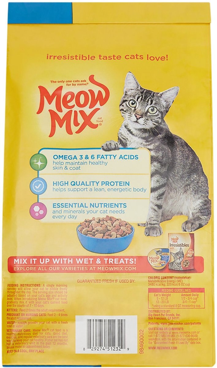 Meow Mix Seafood Medley Dry Cat Food