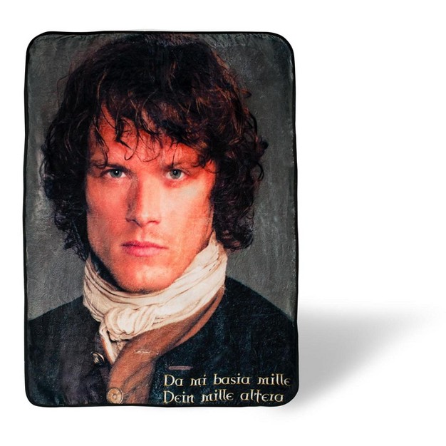 Surreal Entertainment Outlander Lightweight Fleece Throw Blanket 45 X 60 Inches