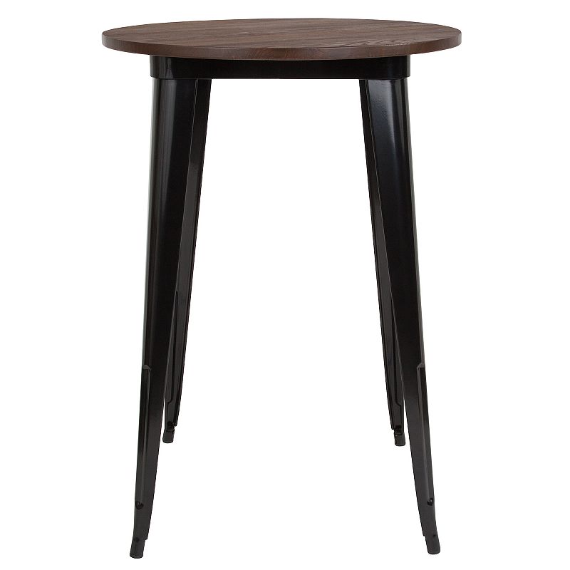 Flash Furniture Round Mixed Media Bar Table