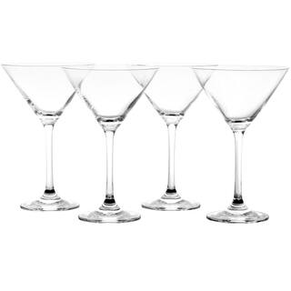 MARTHA STEWART 4-Piece 10 oz. Martini Glass Set 985118497M