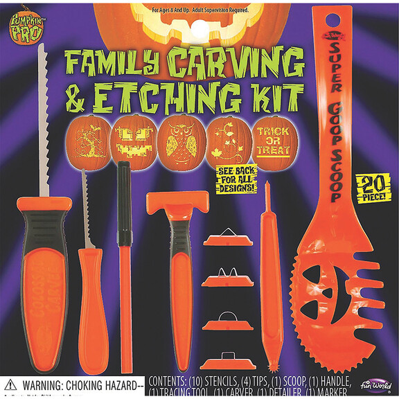 Morris Costumes FW94655 Pumpkin Carving Set with E...