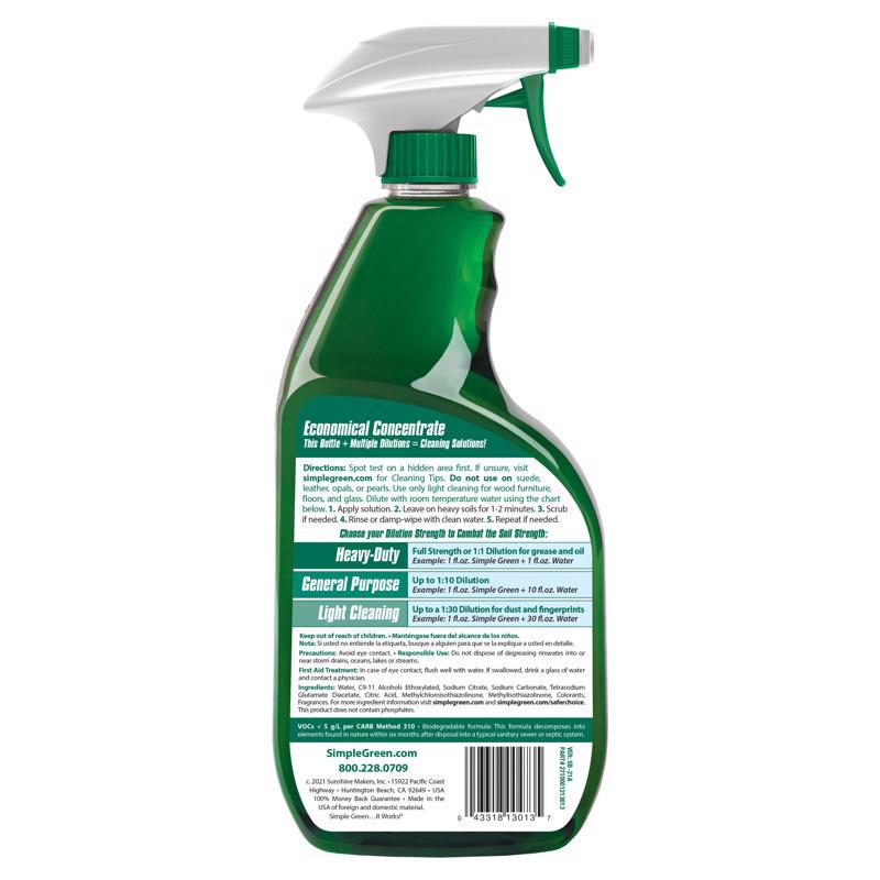 CLEANR SIMPLE GREEN 24OZ