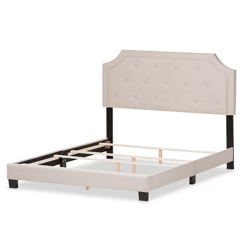 Baxton Studio Willis Tufted Bed