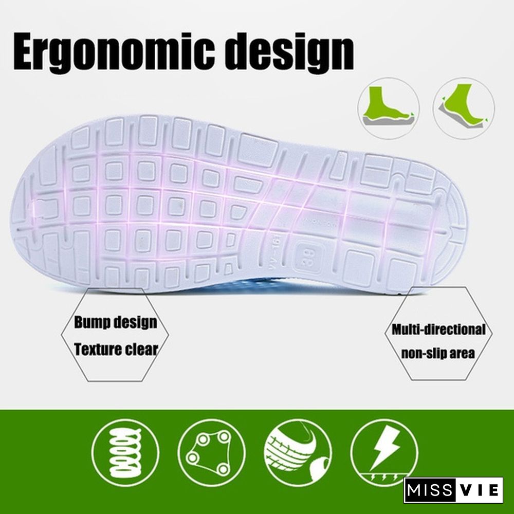 36-42 Ladies Beach Slippers Outdoor Casual Flat Sandals Summer Slip Comfort Women Large Slippers Zapatillas Femeninas