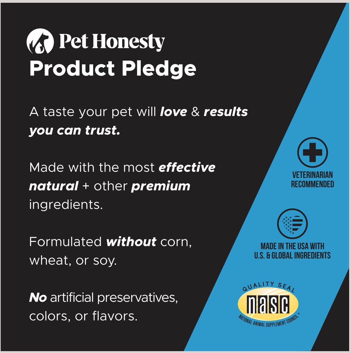 PetHonesty Skin Health Salmon Salmon Flavored Soft Chews Skin and Coat Supplement for Dogs