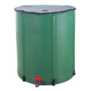 Winado 50 Gal. Green Rainwater Barrel 322870697334