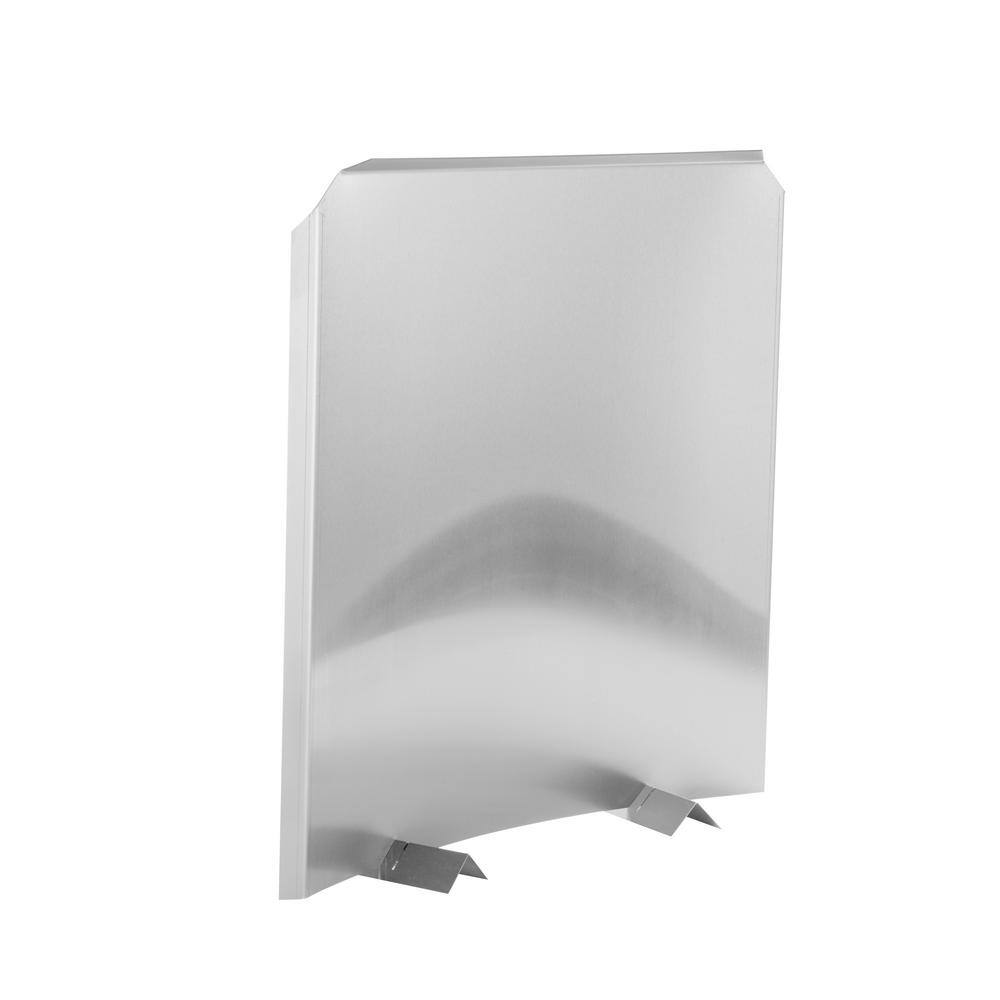 HY-C 27 in. x 27 in. Stainless Steel Fireback FB2727U