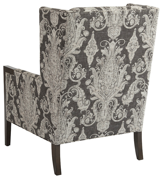 Stratton Wing Chair   Traditional   Armchairs And Accent Chairs   by HedgeApple  Houzz