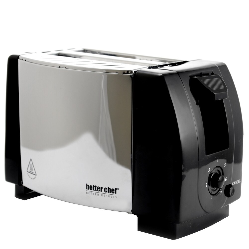 Better Chef Two Slice Toaster Stainless Steel