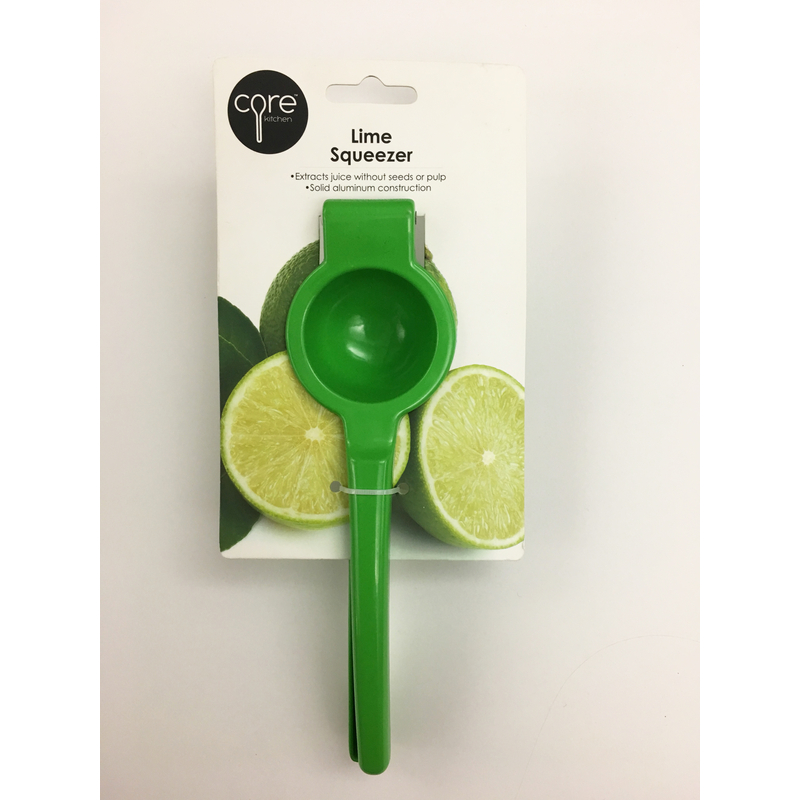 Core Kitchen Green Aluminum Lime Squeezer