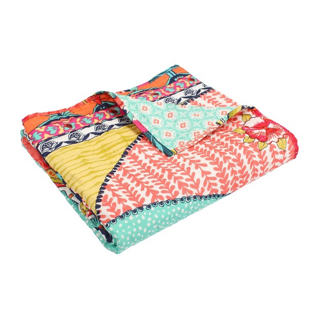 Jules Bohemian Quilted Throw Levtex Home