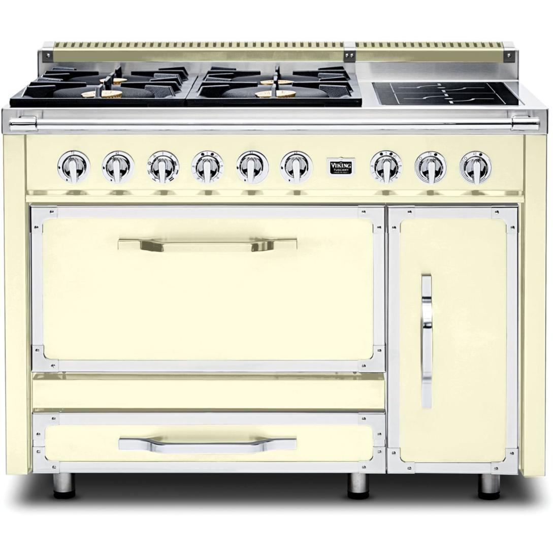 Viking 48-inch Freestanding Dual Fuel Range with True Convection Technology TVDR481-4IVC