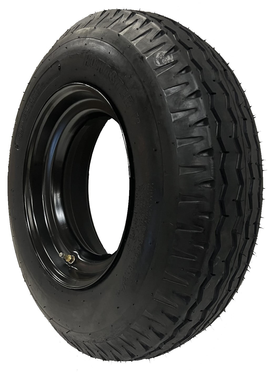 2-Pk Mounted Trailer Tire Rim Homaster 8-14.5 LRG 14.5 in. Demountable Rim Wheel