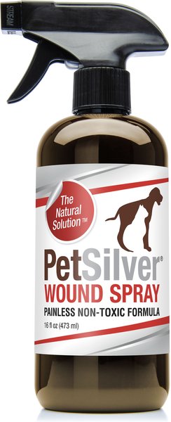 PetSilver Wound Spray for Dogs and Cats