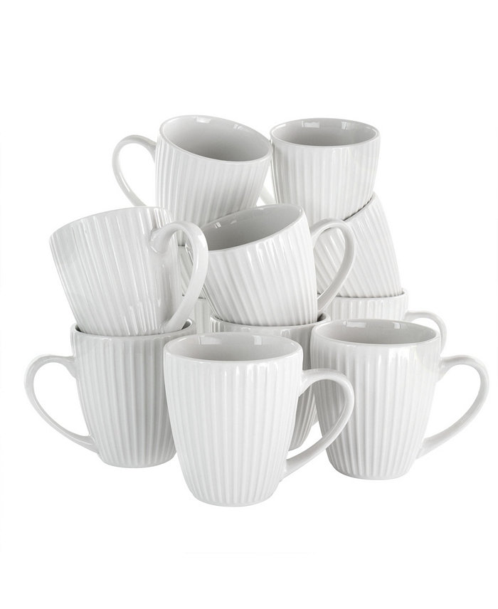 Elama Elle Mug Set of 12 Pieces