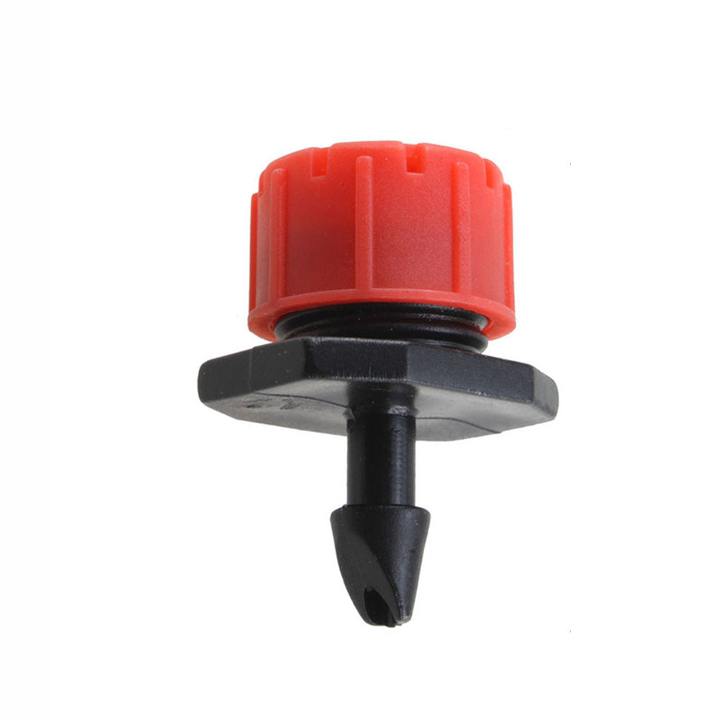 100pcs Plastic Adjustable Emitter Dripper Micro Drip Irrigation Sprinklers Watering System Automatic Water Spray Nozzle