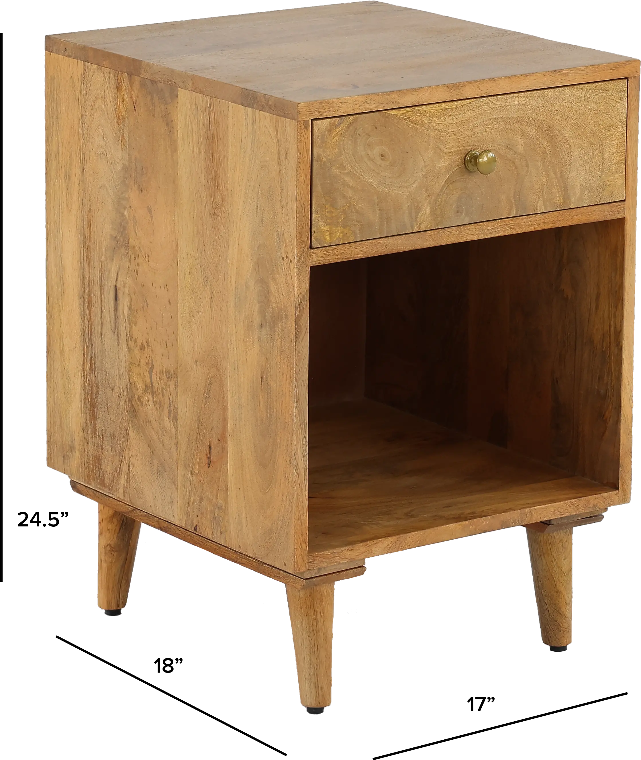 Cormac Natural Nightstand