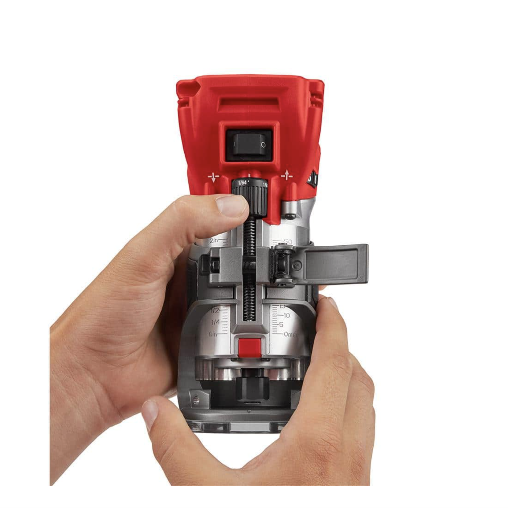 Milwaukee M18 FUEL 18V Lithium-Ion Brushless Cordless Compact Router w/ Compact Router Plunge Base