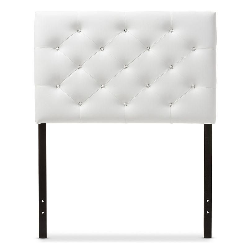 Baxton Studio Viviana Faux Leather Twin Headboard