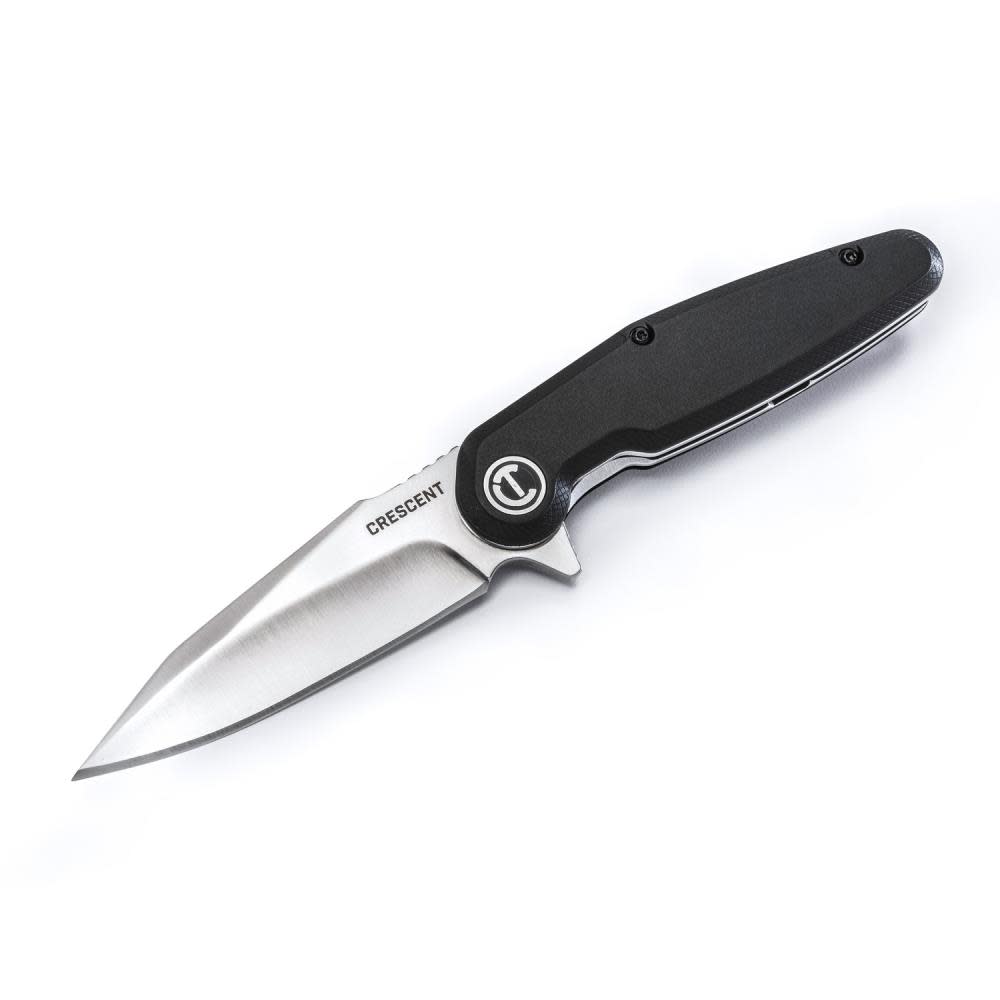 3-1/2 Harpoon Blade Composite Handle Pocket Knife ;