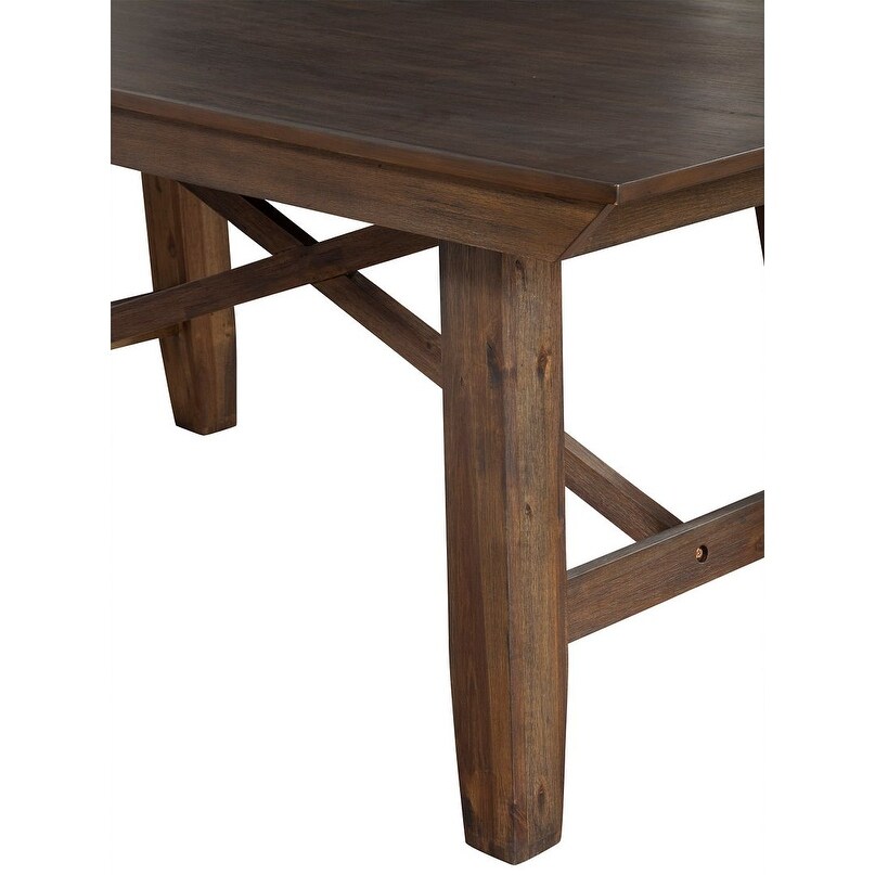 Alpine Furniture Brayden Dining Table  Espresso   72\