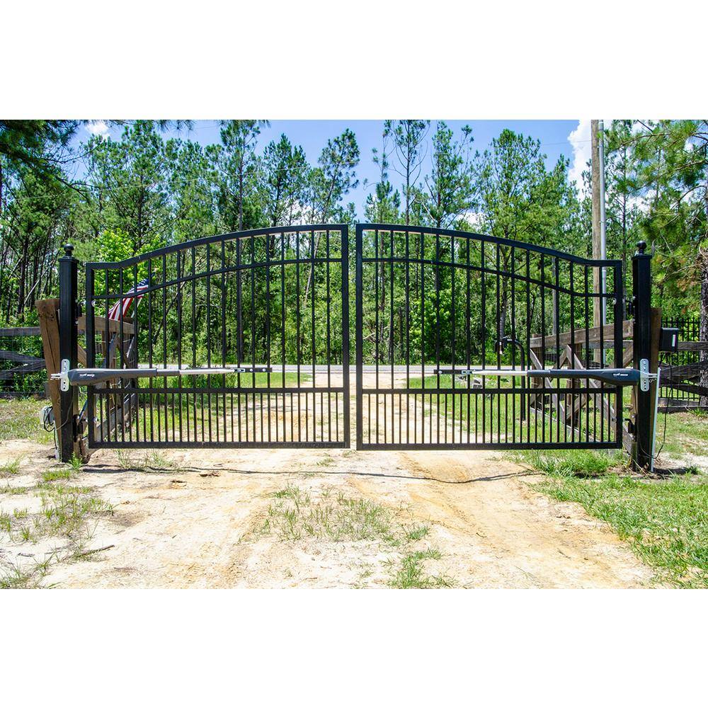 Mighty Mule Heavy Duty Dual Swing Gate Opener Access Combo Kit Smart and Solar Capable MM572W-ACP