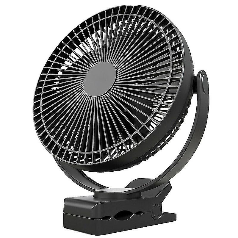 Usb Portable Fan， 3 Speeds， Golf Cart Compatible Outdoor Camping