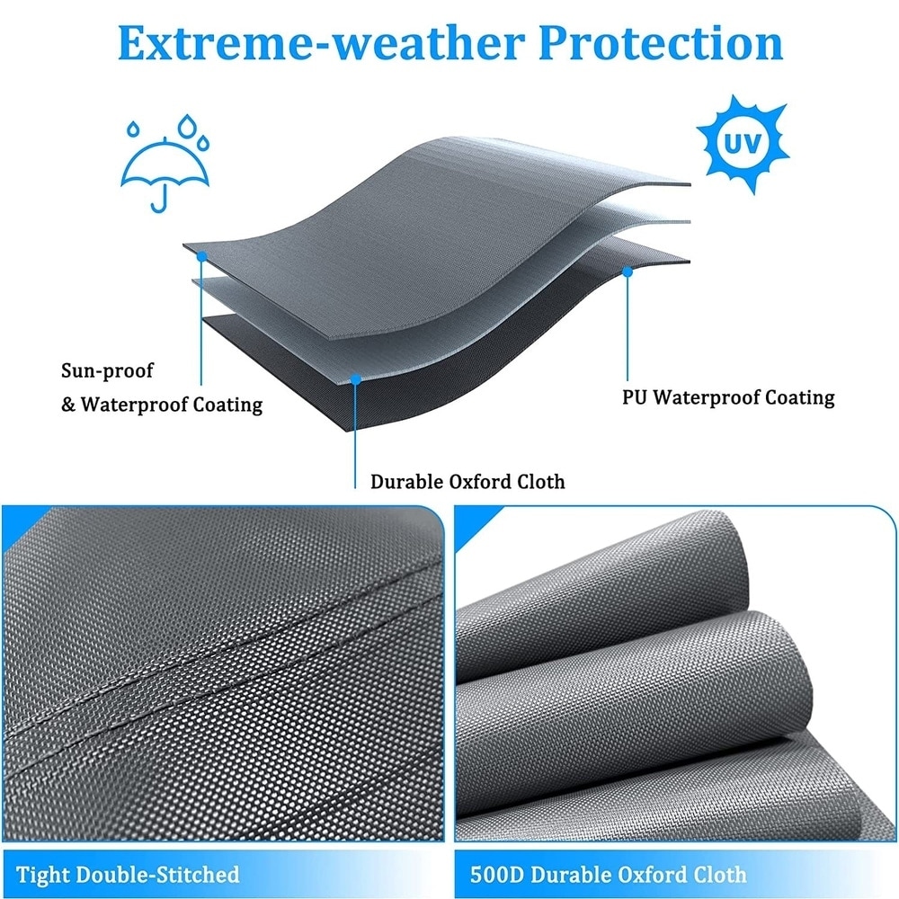 Outdoor Patio Furniture Covers 4 Piece Set Furniture Cover Waterproof