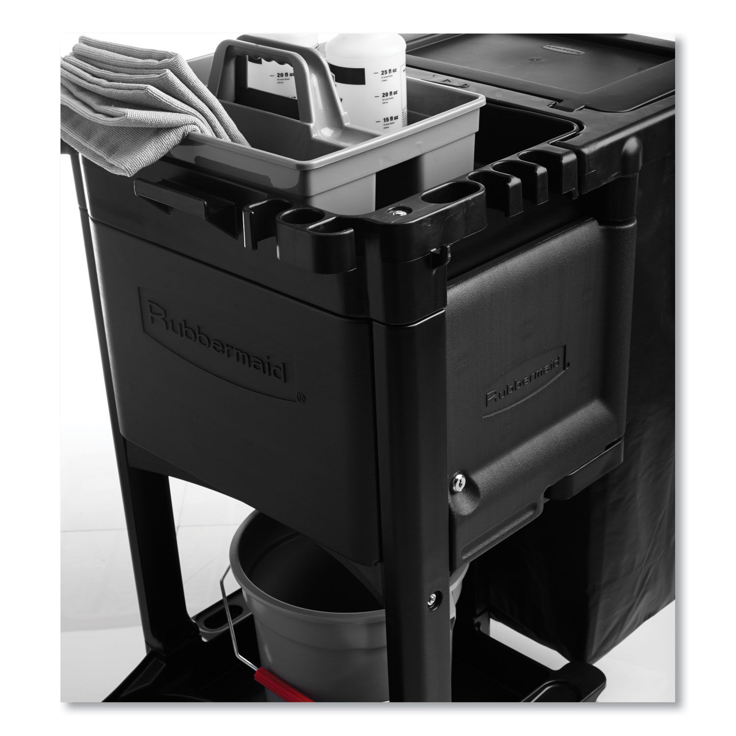 Executive Janitorial Cleaning Cart by Rubbermaidandreg; Commercial RCP1861430