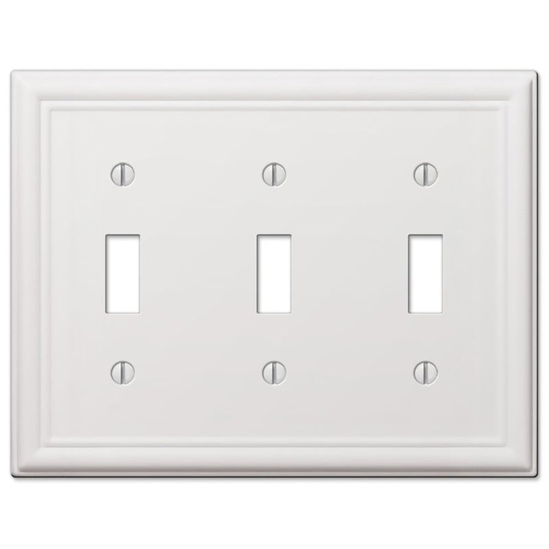 WALLPLATE CHELSEA 3T WHT