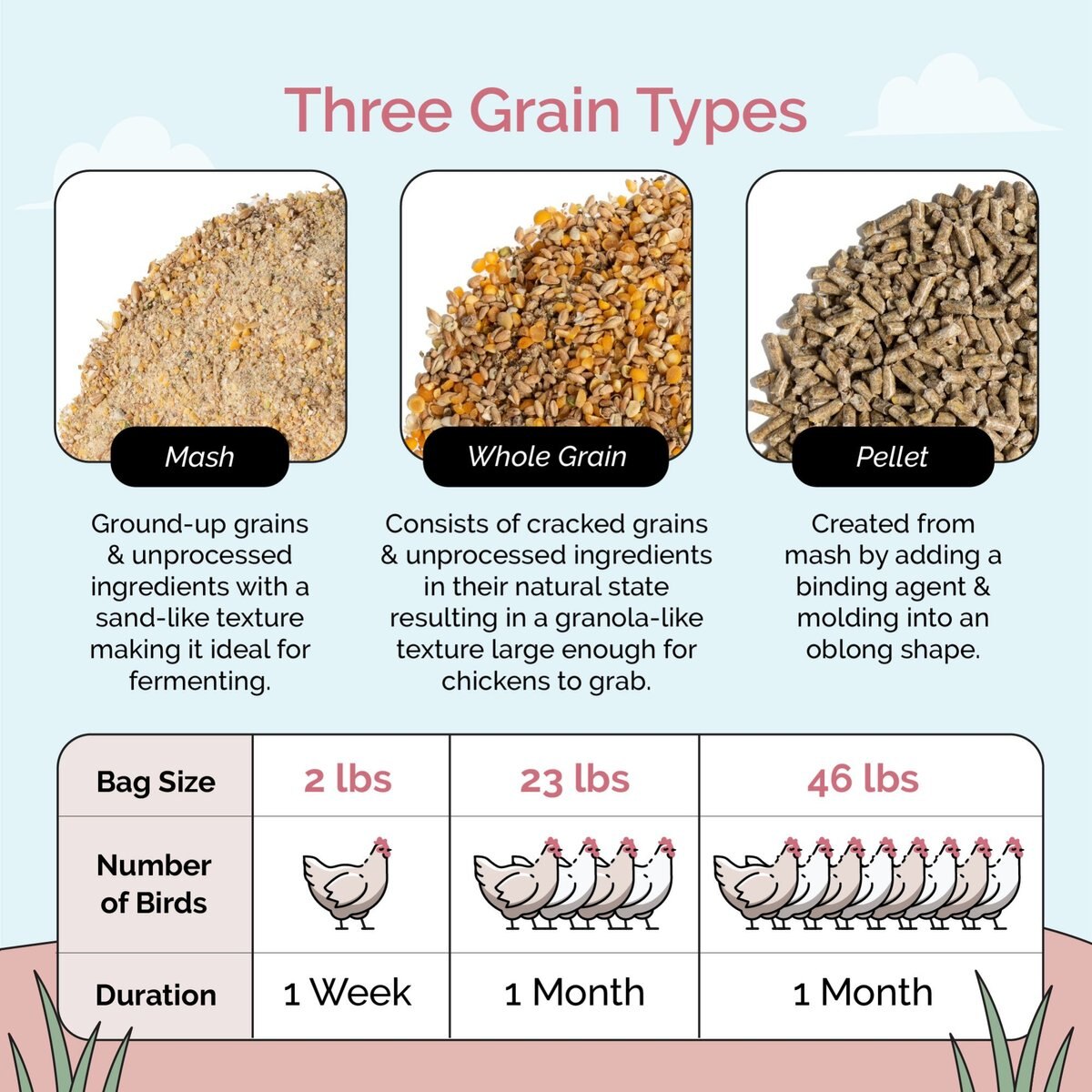 Mile Four 16% Organic Whole Grain Layer Chicken and Duck Feed