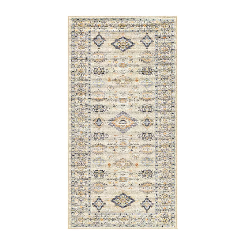 Decor 140 Aiko Traditional Washable Area Rug