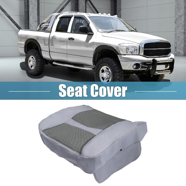 Unique Bargains Driver Side Bottom Cloth Seat Cover For Dodge And Ram 1500 2006 2008 2500 3500 2006 2009 Grey