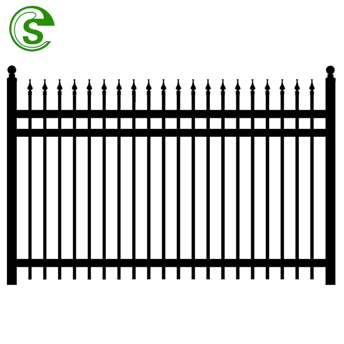 Factory Price Supply Metal Steel Used Cheap Wrought Iron Fence