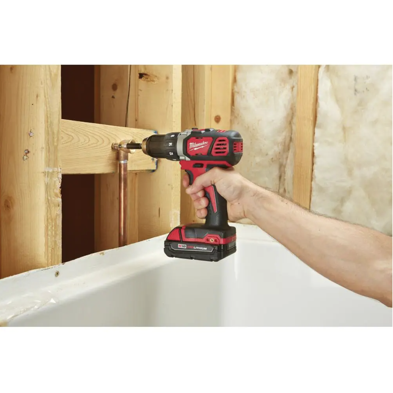 Milwaukee M18 18V Lithium-Ion Cordless 1/2 in. Drill Driver (Tool-Only)