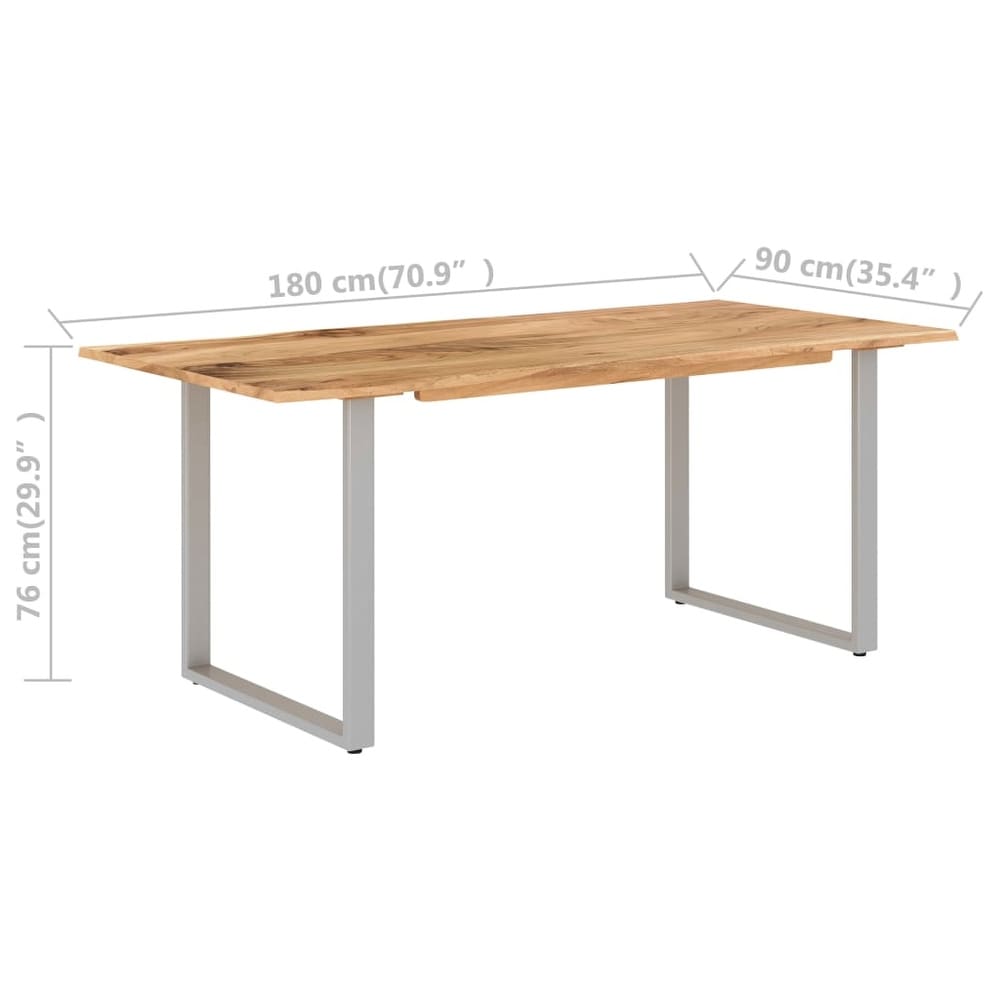 vidaXL Dining Table 70.9\