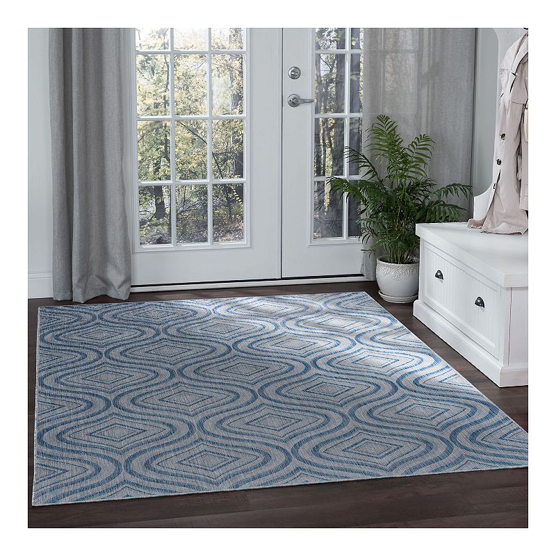 KHL Rugs Veranda Varuca Geometric Indoor Outdoor Rug