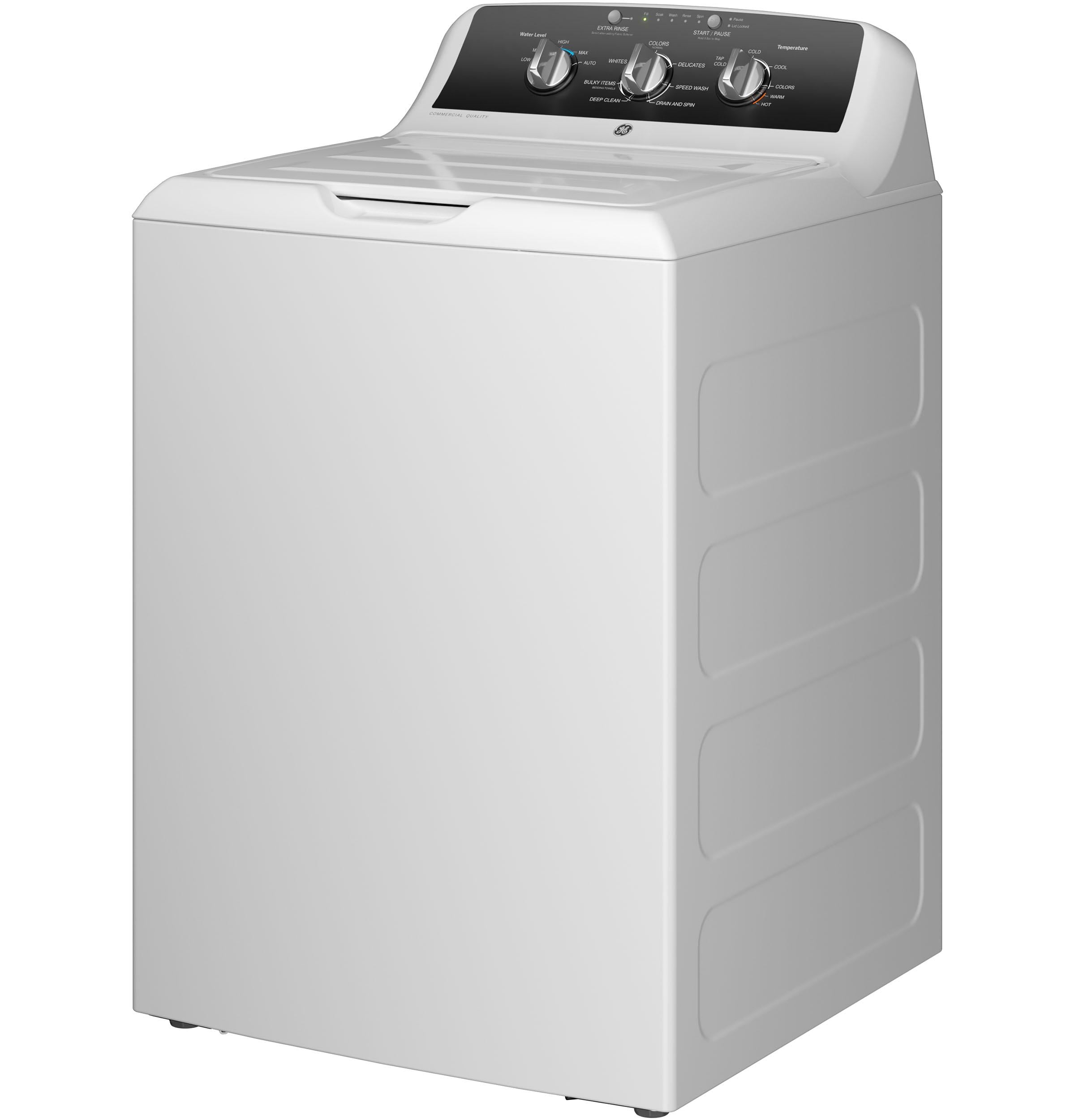 Ge Appliances GTW525ACWWB Ge® 4.3 Cu. Ft. Capacity Washer With Stainless Steel Basket,5-Yr Limited Warranty​