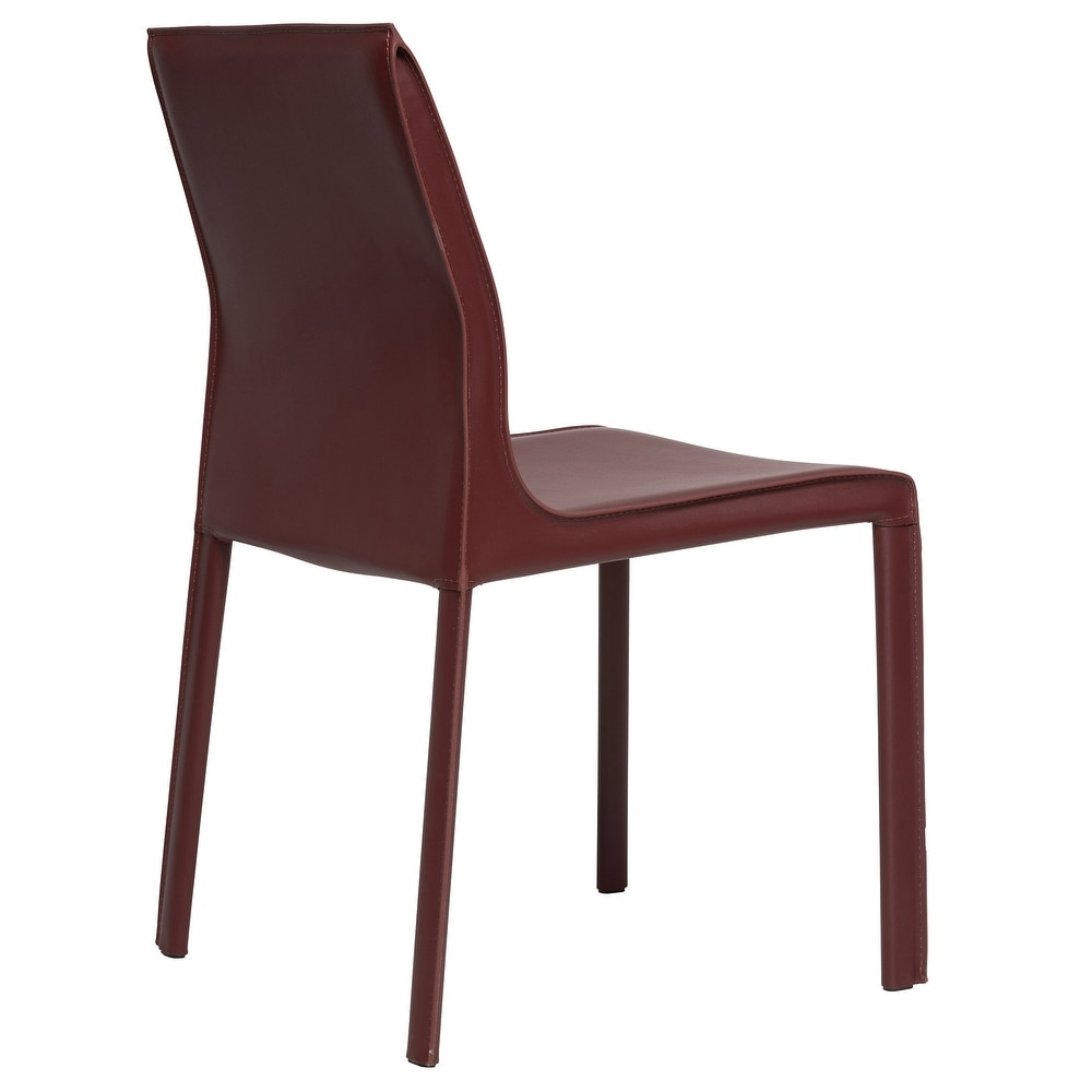 STAN Modern Leather Side Chair